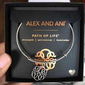 Alex and Ani “Path of Life” Charm Bangle